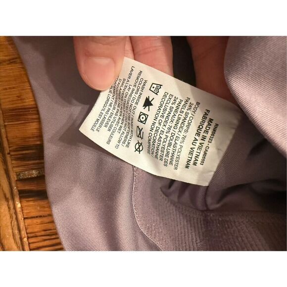 Nike Gray Dry-Fit Luxe Laced Strappy Training Sports Bra Size Small - Picture 4 of 5